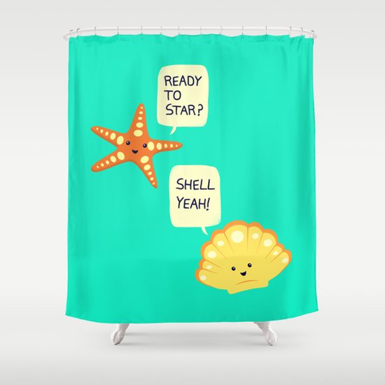 Motivational Beach Shower Curtain By Anishacreations