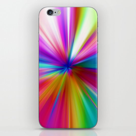 Rainbow Zoom iPhone & iPod Skin