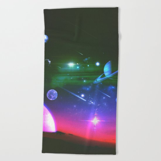 Cosmic Network Beach Towel