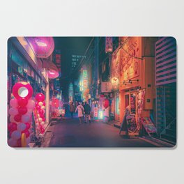 This Way II - Tokyo Japan Night Photo Cutting Board