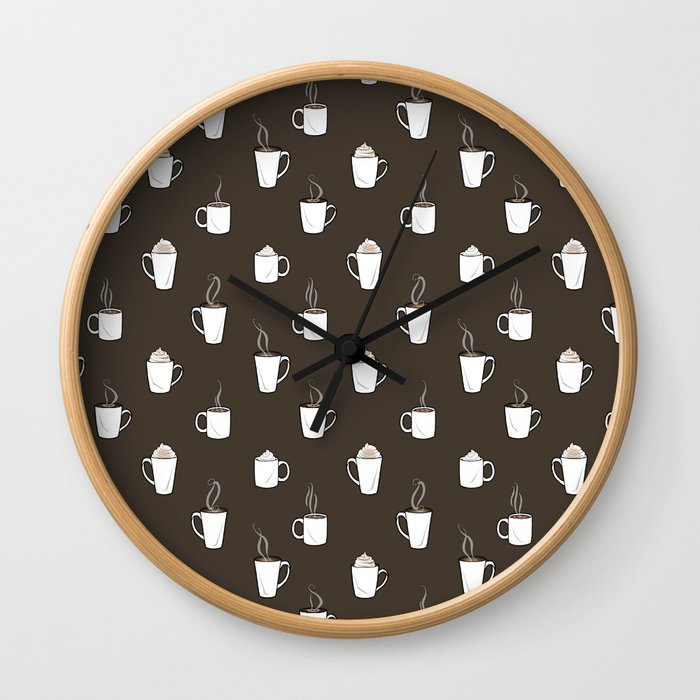 Coffees Wall Clock