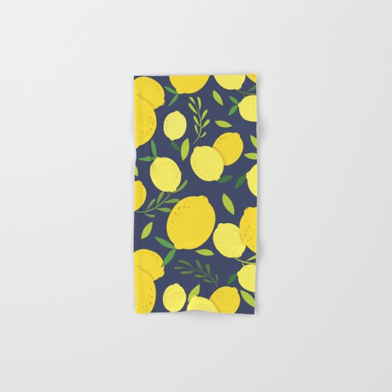 Freshly Picked Lemon Hand & Bath Towel