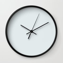 Blank White Wall Clock