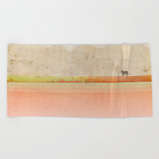 Roaming Free Beach Towel