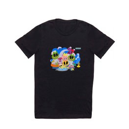 LE ROI PETIT POIS-part 3 T-shirt | Cat, Elephant, Pyjama, Green, Children, Kid, King, Cosy, Family, Night 