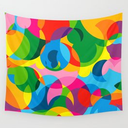 Full Color Abstrackt Artwork Wall Tapestry