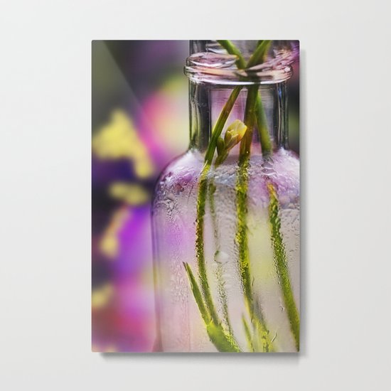 Bottle Metal Print
