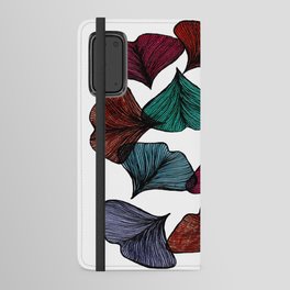 Colorful Leaves Android Wallet Case