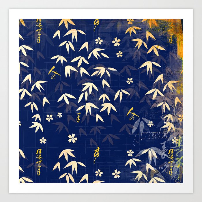 Japanese paper store wall hanging