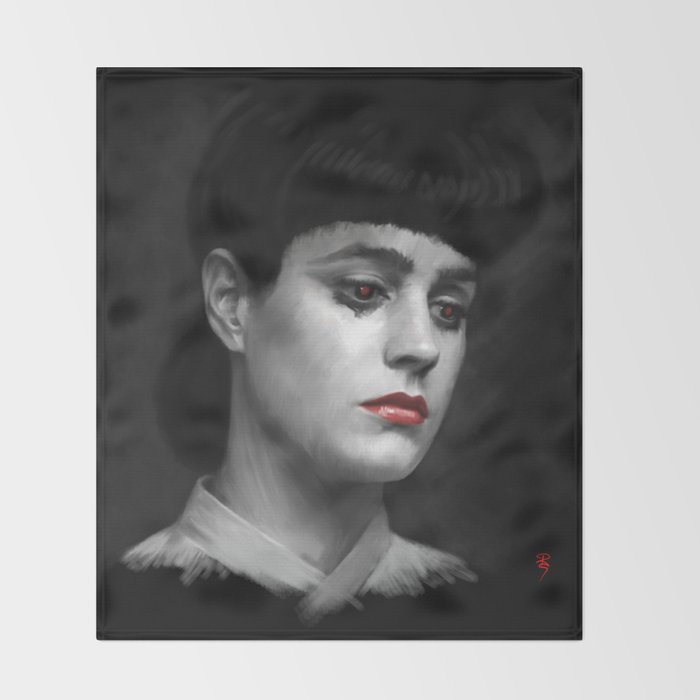 Rachel Blade Runner I Am The Business Throw Blanket By Ravagesatyr Society6 Rachel Blade Runner I Am The Business Throw Blanket By Ravagesatyr Society6