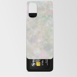 Pastel green nature soft wet  Android Card Case