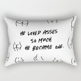 Asses Rectangular Pillow