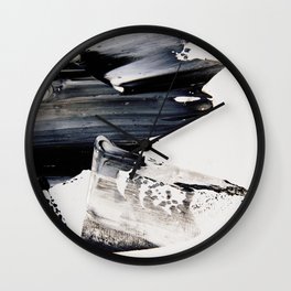 Abstract paint composition nº4 Wall Clock