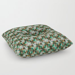 Modern abstract digital pattern design 903 Floor Pillow