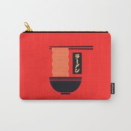 Ramen Minimal - Red Carry-All Pouch