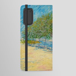 By the Seine, 1887 by Vincent van Gogh Android Wallet Case