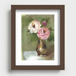 The Brass Pitcher Recessed Framed Print