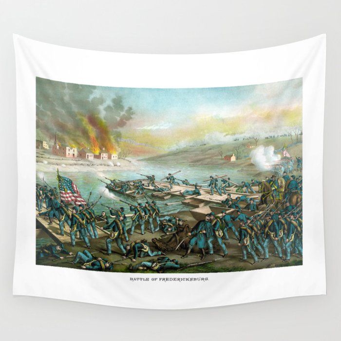 Battle of Fredericksburg -- Civil War Wall Tapestry