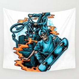 Extreme Sports Wall Tapestry