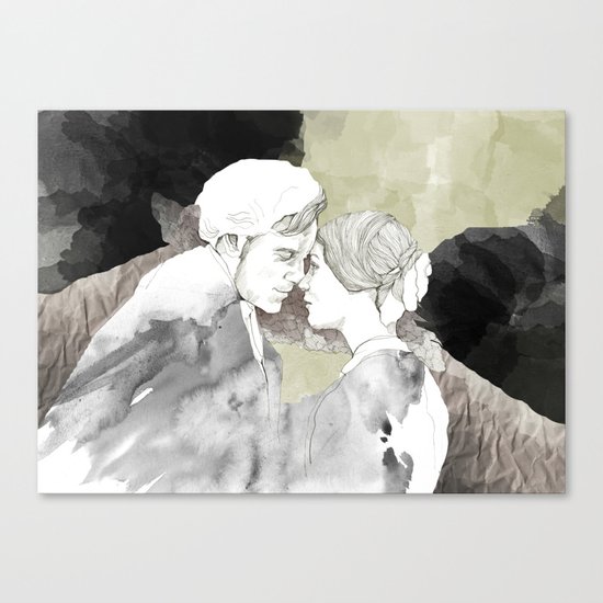 Jane Eyre Editorial #1 Canvas Print
