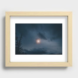 Fall Sun in the White Mountains Recessed Framed Print