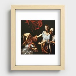 Caravaggio - Judith Beheading Holofernes Recessed Framed Print