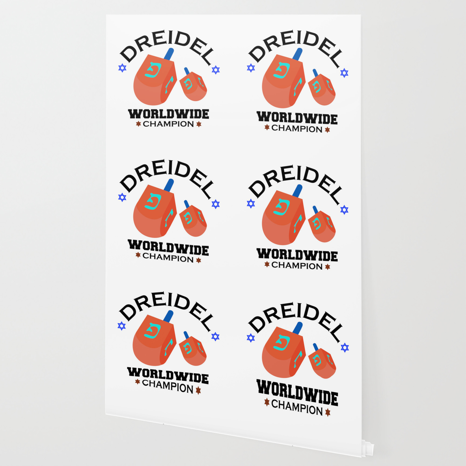 dreidel worldwide champion cute hanukkah wallpaper by theperfectpresents society6 society6