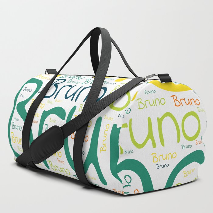 Bruno Duffle Bag by Names Without Frontiers Society6