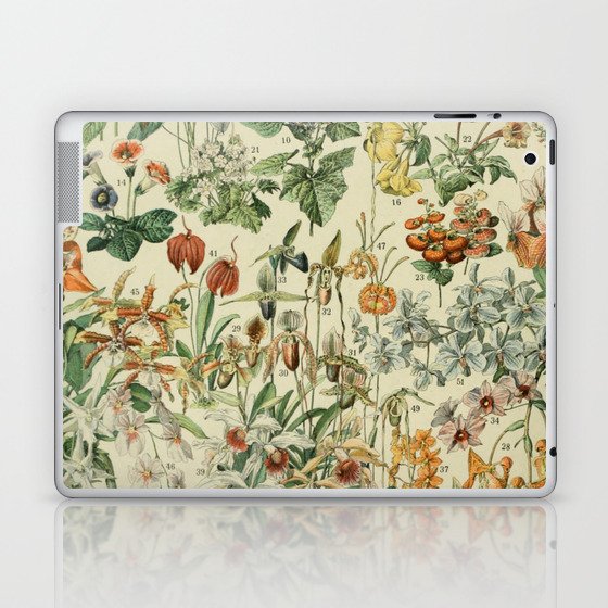 Fleurs by Adolphe Millot Laptop & iPad Skin