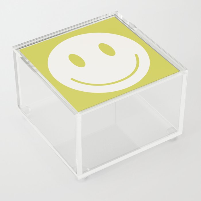 Happy Thoughts Lime Acrylic Box