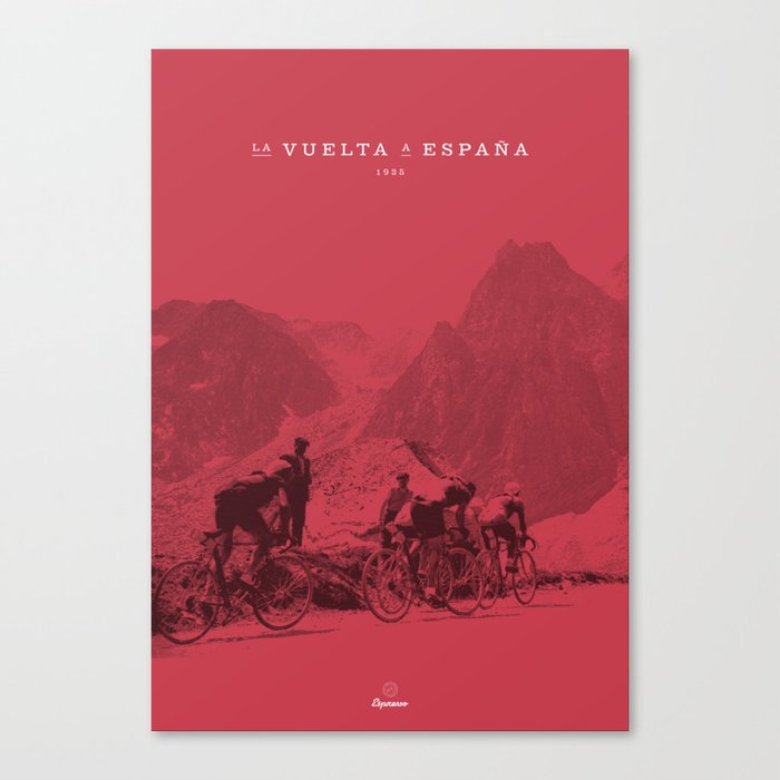 Vuelta España Canvas Print