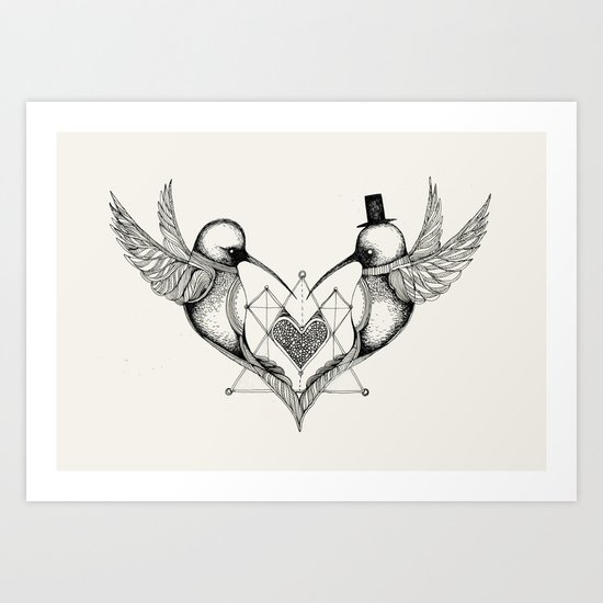 'Valentine's Day' Art Print