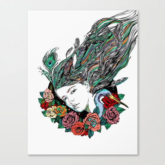 Feather Dream Canvas Print