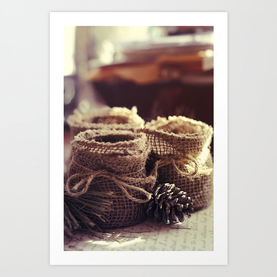 Candles Art Print