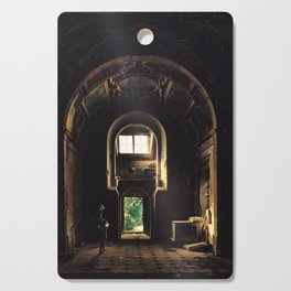 Interior of the Chapel of Saint-Philippe in the Eglise des Feuillants - Daguerre Louis Jacques Mandé  Cutting Board