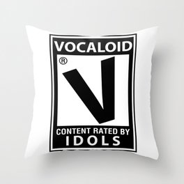 Vocaloid Parody Inspired Shirt Throw Pillow