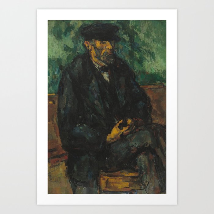 Paul Cézanne - The Gardener Vallier Art Print