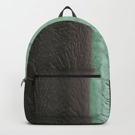 Green Leaf Overlay Backpack