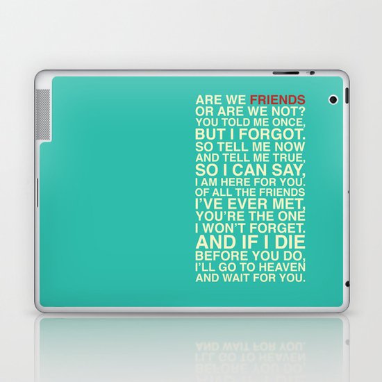 Friends Laptop & iPad Skin