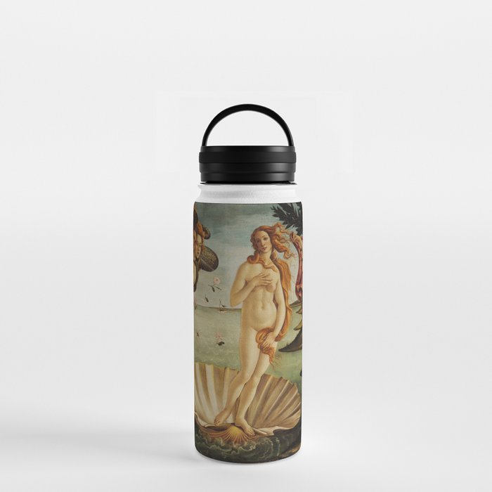 The Birth of Venus by Sandro Botticelli Water Bottle