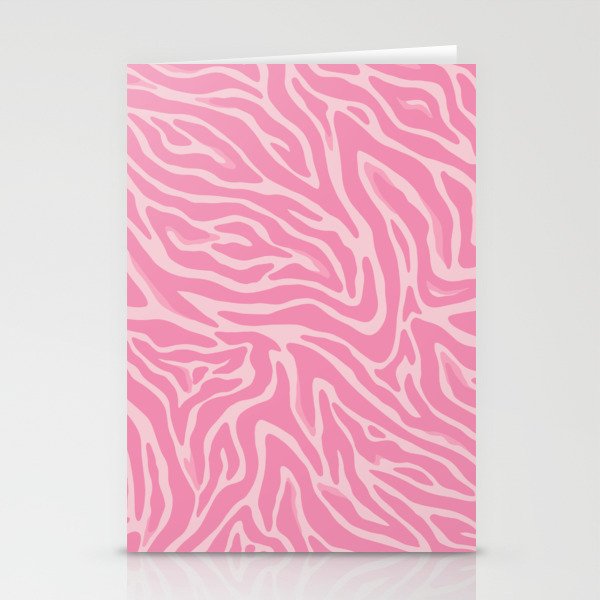 Pink Abstract Zebra skin pattern. Digital Illustration Background Stationery Cards