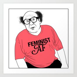 Feminist AF Art Print