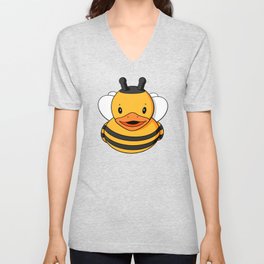 Bumblebee Rubber Duck V Neck T Shirt