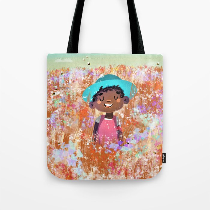 Blooming Sunny Garden Tote Bag