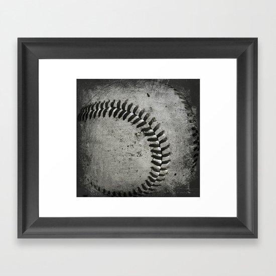 Baseball Framed Art Print