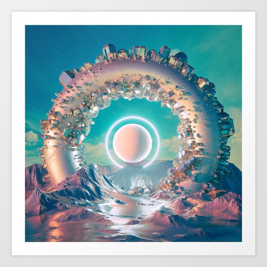 BLASTTT (everyday 06.08.16) Art Print