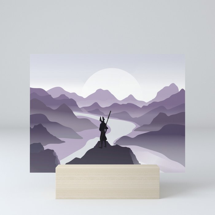 atla - vision of the true mind Mini Art Print