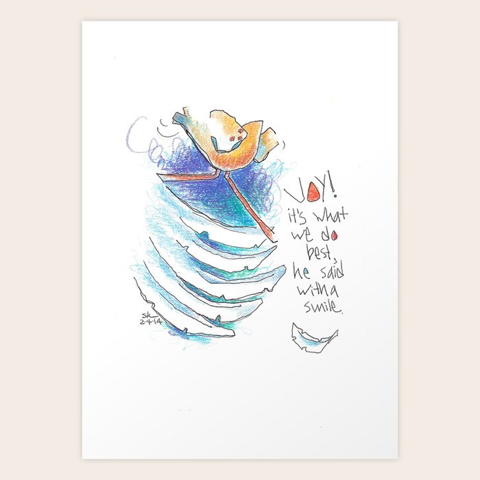 Joy It S What We Do Best Art Print By Susankemnitz Society6 Making money on society6 vs printful. society6