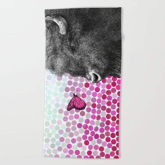 New Friends 4 by Eric Fan & Garima Dhawan Beach Towel