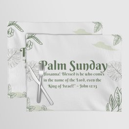 Palm Sunday Placemat